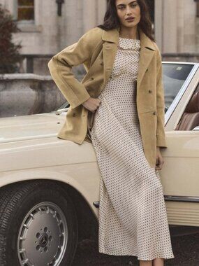 NWOT DOEN DEMERENCE DRESS IN CRÈME PORTIA DOT